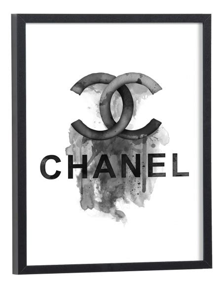photo chanel noir et blanc